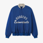 Fear Of God x MLB LA Dodgers Half Zip Pullover Jacket