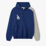 Fear Of God x MLB LA Dodgers Raglan Half Zip Sport Hoodie