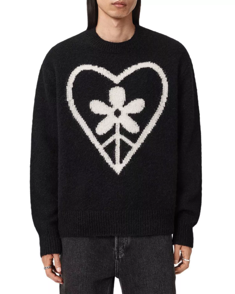 Good Morning America Chris Perfetti Oversized Black Sweater