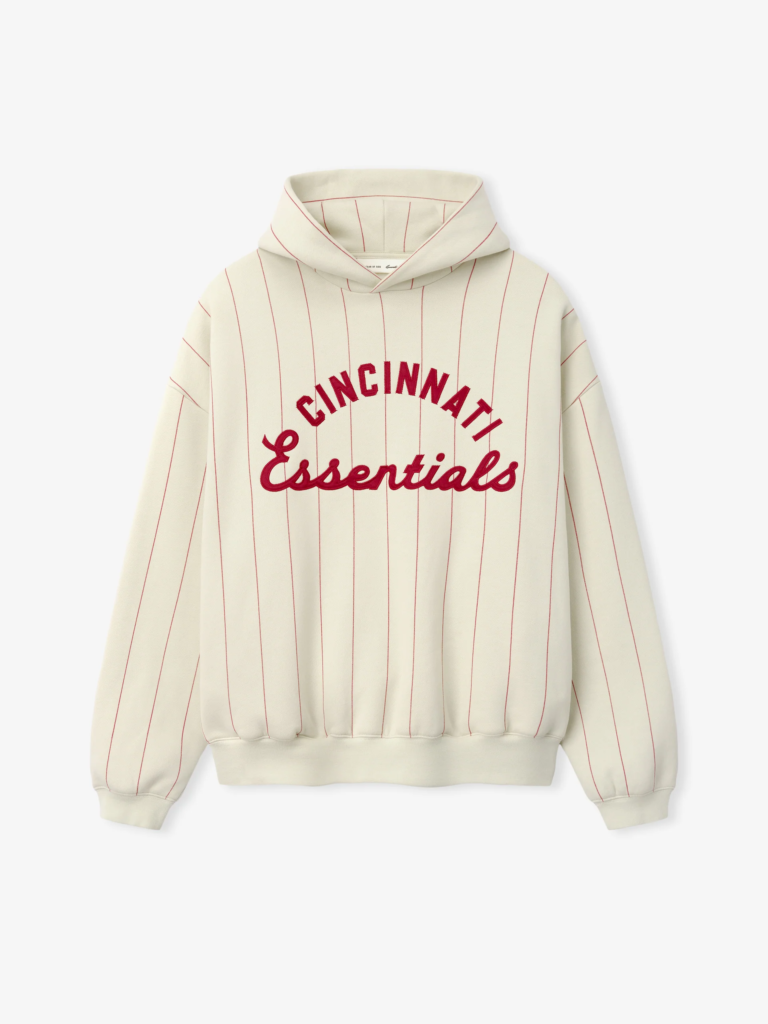 Fear Of God ESSENTIALS x MLB Cincinnati Reds Hoodie