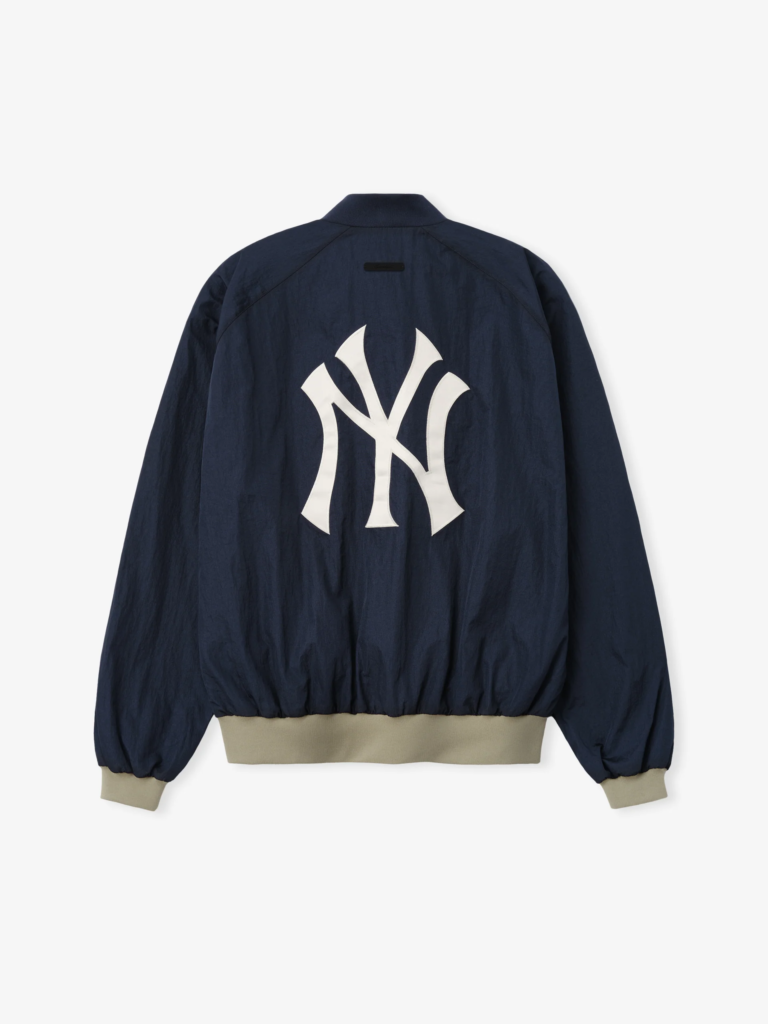 Fear Of God x MLB New York Yankees Half Zip Pullover Jacket
