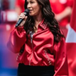 Alanis-Morissette-FIFA-World-Cup-2026-Red-Satin-Bomber-Jacket