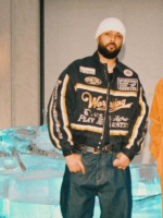 BK Dhaliwal Black Varsit Jacket