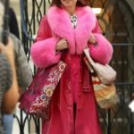 Carrie-Preston-TV-Series-Elsbeth-Season-3-Elsbeth-Tascioni-Leather-Trench-Coat-Pink