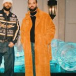 Drake Gifted F1 tribute Kimi Räikkönen’s Iceman Brown Leather Coat