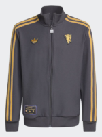 Recreated – Adidas Manchester United Football Club Black Track Jacket
