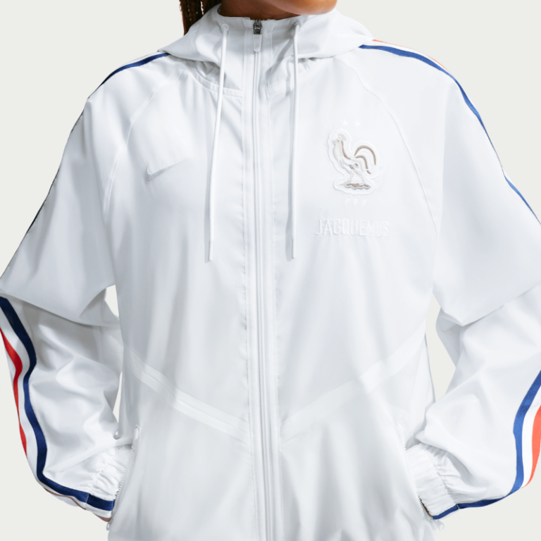 Recreated – FIFA World Cup 2026 France x Jacquemus Dri-FIT White Anthem Jacket