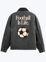 Recreated – FIFA World Cup 2026 Multiple Patches Black Denim Workwear Jacket