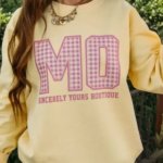 Sincerely-Yours-Yellow-Crewneck-Sweatshirt