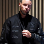 Steph Curry Li-Ning Partnership Black Varsity Jacket