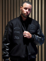 Steph Curry Li-Ning Partnership Varsity Jacket