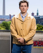 Tom-Holland-Spider-Man-New-Day-Berlin-Leather-Tan-Jacket