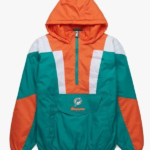 Vintage Starter Miami Dolphins Pullover Jacket