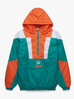 Vintage Starter Miami Dolphins Pullover Jacket