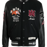 Amiri-Logo-Patch-Varsity-Jacket