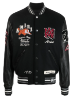 Amiri-Logo-Patch-Varsity-Jacket