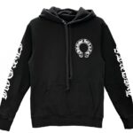 Chrome-Hearts-Back-Horseshoe-Hoodie-Black-White-Limited-Edition