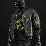 Cyberpunk-2077-Cyborg-Bomber-Leather-Jacket-Front-View