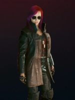 Cyberpunk 2077 Durable Trench Leather Coat - Image 2