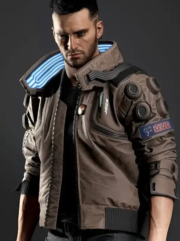 Cyberpunk-Samurai-2077-Bomber-Jacket-Front-View Cyberpunk-Samurai-2077-Bomber-Jacket-Front-View