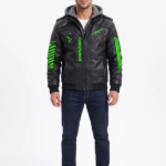 Halloween-Cyberpunk-Hooded-Leather-Jacket-Front-Look