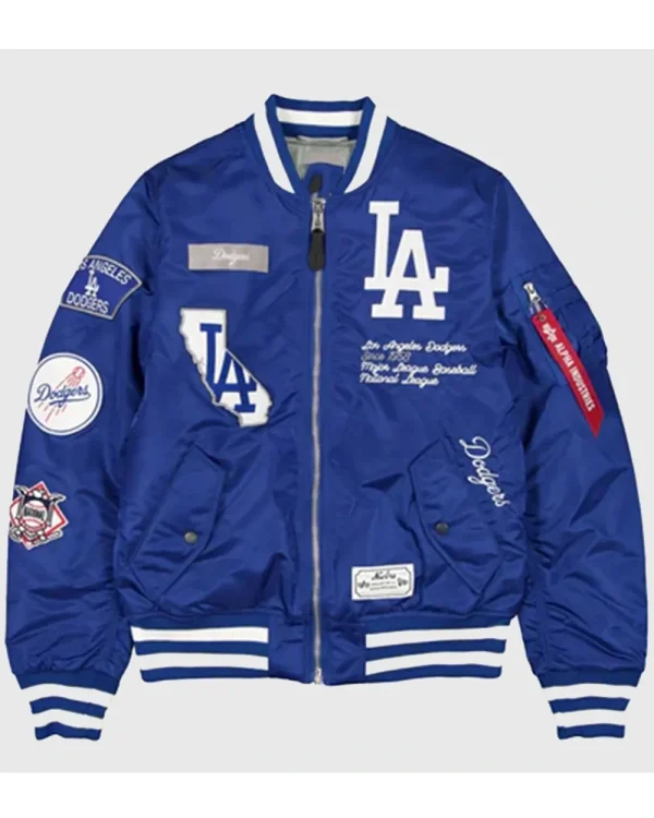 Los-Angeles-Dodgers-Alpha-Industries-Bomber-Jacket Los-Angeles-Dodgers-Alpha-Industries-Bomber-Jacket