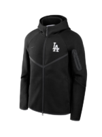 Mens-Los-Angeles-Dodgers-Nike-Black-Tech-Fleece-Windrunner-Full-Zip-Hoodie-Jacket