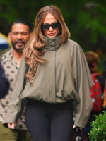 New-York-City-2026-Movie-Office-Romance-Press-Tour-Jennifer-Lopez-Olive-Green-Draped-Jacket.webp