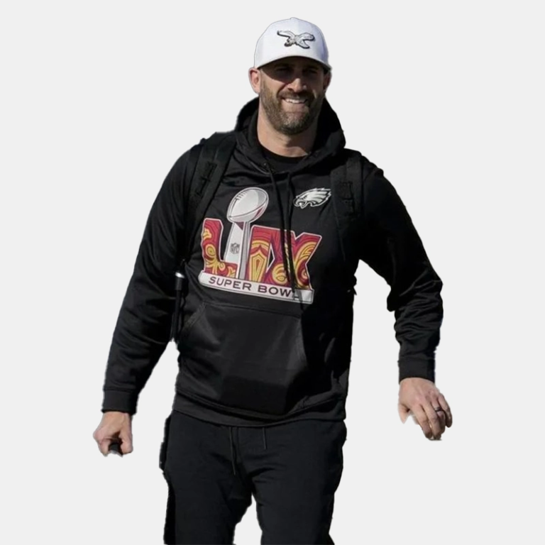Nick-Sirianni-Super-Bowl-LIX-Arrivals-Hoodie