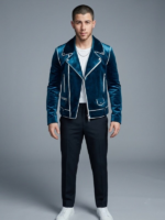 Power-Ballad-Nick-Jonas-Blue-Velvet-Biker-Jacket.webp