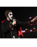 Shop-Now-American-Professional-Wrestler-Danhausen-SmackDown-White-Tooth-Black-Coat