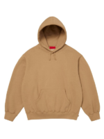 Supreme-Applique-Brown-Hoodie