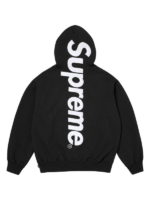 Supreme-Applique-Hoodie-Black