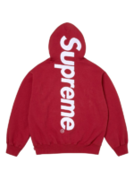 Supreme-Applique-Hoodie-Red