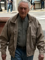 Whisper-Man-Robert-De-Niro-Cotton-Jacket-Front-View
