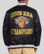 2026-Pro-Basketball-Finals-Champions-New-York-Knicks-Black-Satin-Full-Snap-Starter-Jacket-Back-510x619