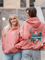 2026-Womens-Pink-Hibiscus-Oversized-Pullover-Hoodie