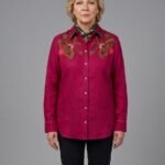Annette-Bening-Dutton-Ranch-Red-Floral-Embroidered-Shirt-570x760