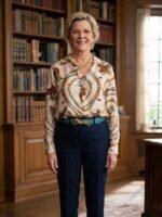 Beulah-Jackson-TV-Series-Dutton-Ranch-Season-1-2026-Annette-Bening-Horse-Print-Button-Down-Long-Sleeve-Blouse-570x760