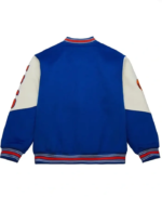 Egypt-Dean-Victory-Parade-2026-Knicks-Blue-and-White-Wool-Jacket-Back