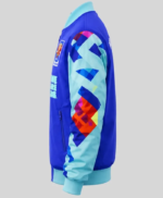 FIFA-World-Cup-2026-Volunteer-Staff-Blue-Varsity-Bomber-Jacket-Left