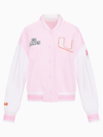 Fanatics-x-LoveShackFancy-Miami-Pink-Varsity-Jacket