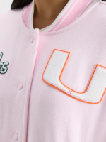 Fanatics-x-LoveShackFancy-Miami-White-Varsity-Jacket
