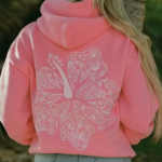Hawaii-Hibiscus-Sonic-Pink-Hoodie