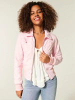 Hollister-Twill-Pink-Zip-Up-Jacket