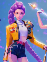KPop-Demon-Hunters-Rumi-Yellow-Leather-Jacket