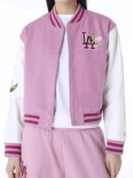 Los-Angeles-Dodgers-Floral-Dark-Pink-Varsity-Jacket-510x680