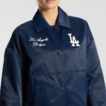 MLB x Lululemon Los Angeles Dodgers Navy Coaches Jacket