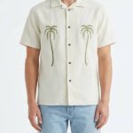 Madelyn-Cline-Outer-Banks-S5-Palm-Tree-Embroidered-Shirt