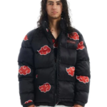 Mens-Naruto-Akatsuki-Black-Puffer-Jacket-600x750